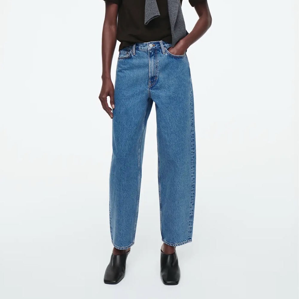 COS Jeans Size 29 Tapered High Rise Ankle Length